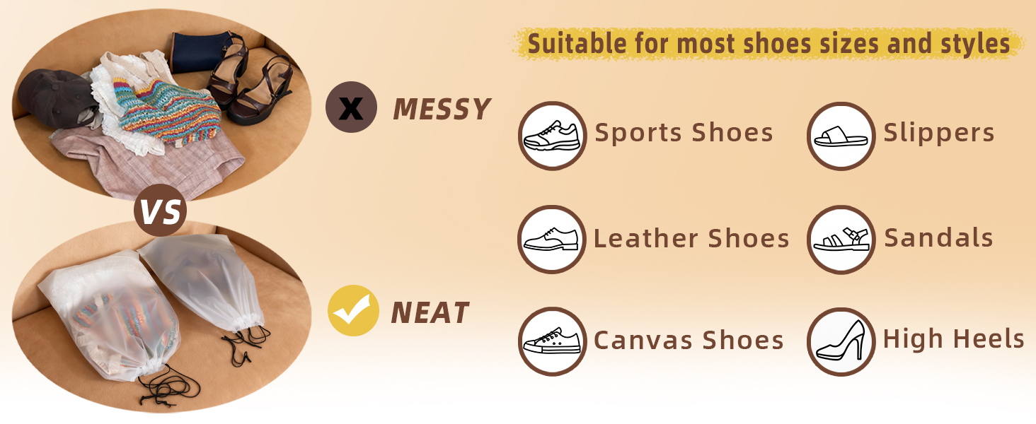 shoe bags for travel