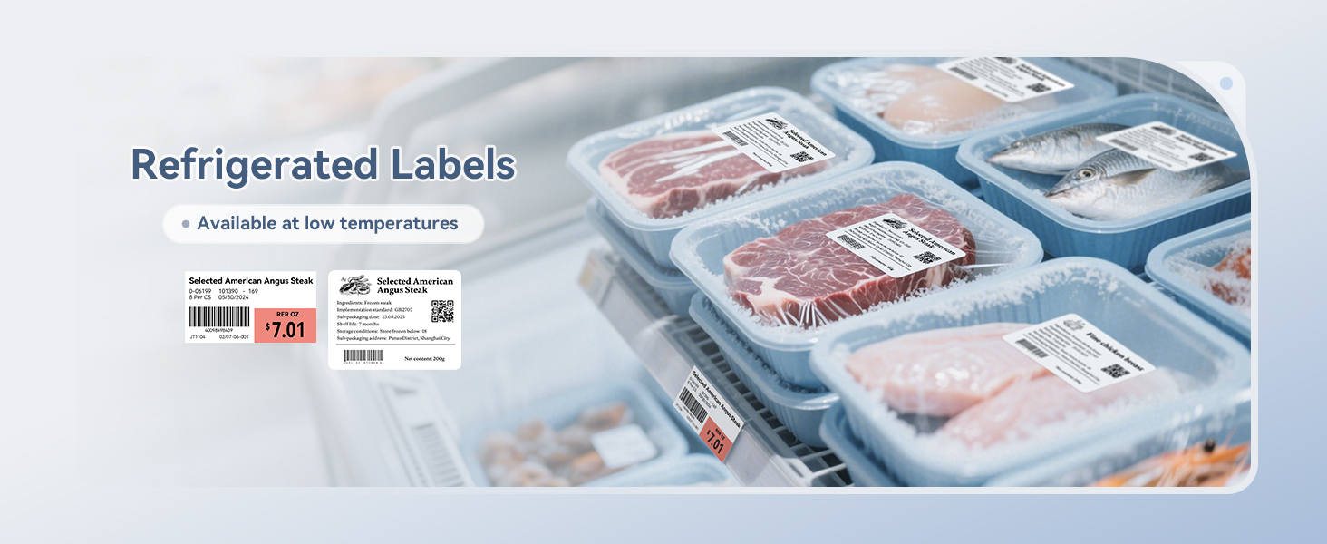 NIIMBOT M2 Thermal Transfer Labels for Small Businesses, Jewelry, Jar, Logo, Name, Date Labeling