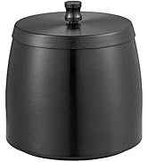 Yangbaga XL Outdoor Ashtray with Lid for Cigarettes, Smokeless Stainless Steel Unbreakable Ash Tr...
