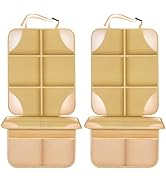 Meolsaek Car Seat Protector, Non-Slip Padded Backing Will Not Leave Imprint, Thicker Car Seat Pro...