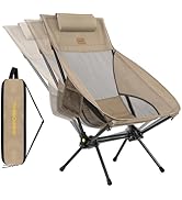 FanttikOutdoor Zeta L8 Max Camping Chair, Portable & Lightweight, Comfort-Driven Foldable Rocking...