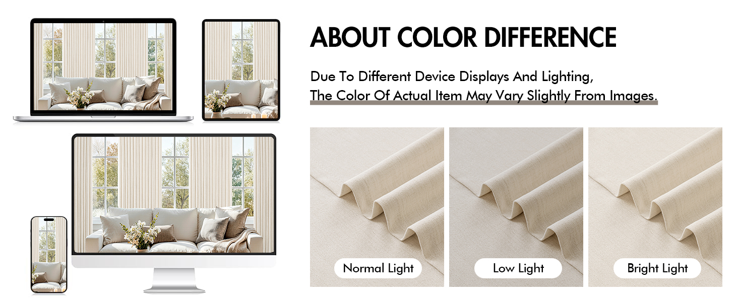 pleated curtains 4 panels