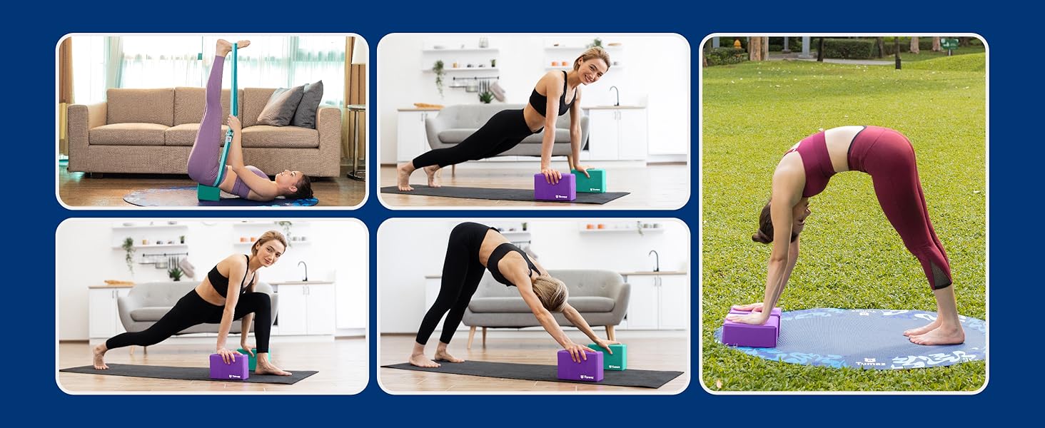 yoga blocks set