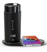 LEGARDLILIU Temperature Control Heated Coffee Mug Smart Self Heating Travel Mug 12 Oz App Control...