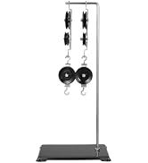Housoutil Pulley Block Set Physics Lab Science Kit Experiments, 13.4 Inch Physics Experiment Kit,...