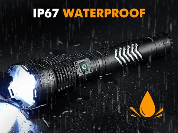 led flashlight waterproof