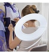 Hoacm White Boning for Sewing, High-Density 6mm x 10Yards Polyester Sew-Through Corset Boning, St...