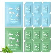 Bulk Hygiene Kits for Homeless ,Travel Size Body Wash and Shampoo Bulk 0.28fl Oz,Travel Size Show...