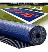 VEVOR Solar Pool Cover, 32 x 16 ft Pool Bubble Cover, 16 Mil Pools Solar Blanket with Dual Heat-L...