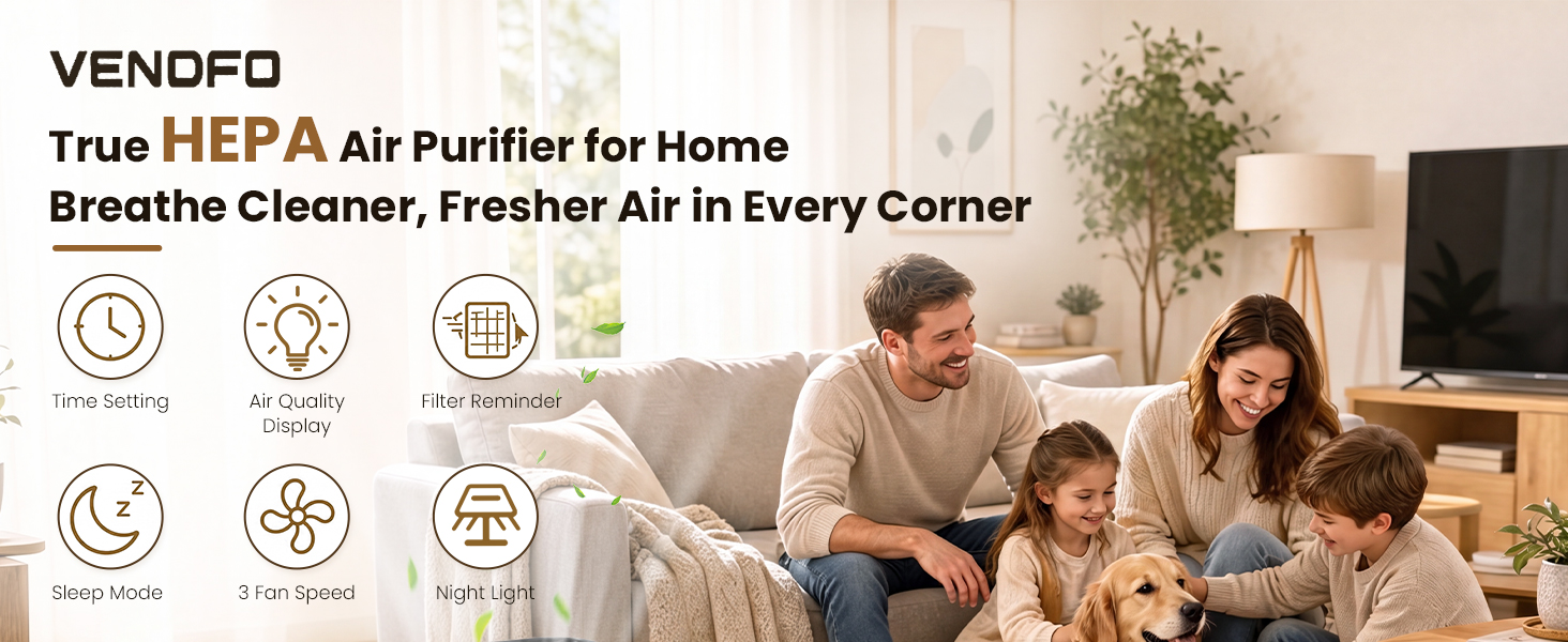 vendfo air purifier
