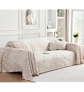UWWGKK Boho Couch Cover Blanket Reversible, Chenille Sofa Covers with Tassel,Loveseat Covers for ...