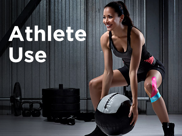 Athletic kinesiology tape
