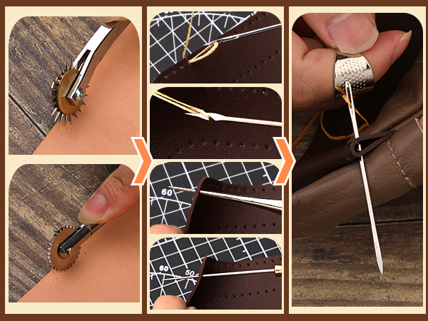 TLKKUE Leather Tooling Kit