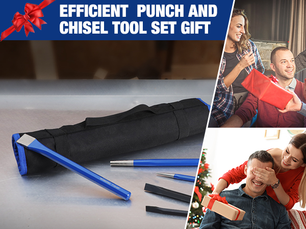 EFFICIENT PUNCH ANS CHISEL TOOL SET GIFT