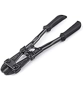 MAXPOWER 14-Inch Heavy Duty Bolt Cutter, Hardened Chrome Molybdenum Steel Blade, Ergonomic Rubber...