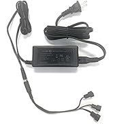 Coolerguys 3A 100-240v AC to 12v DC Three (3) Fan Power Supply