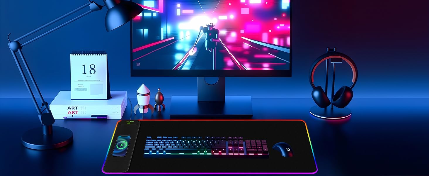 RGB Gaming Mouse Pad
