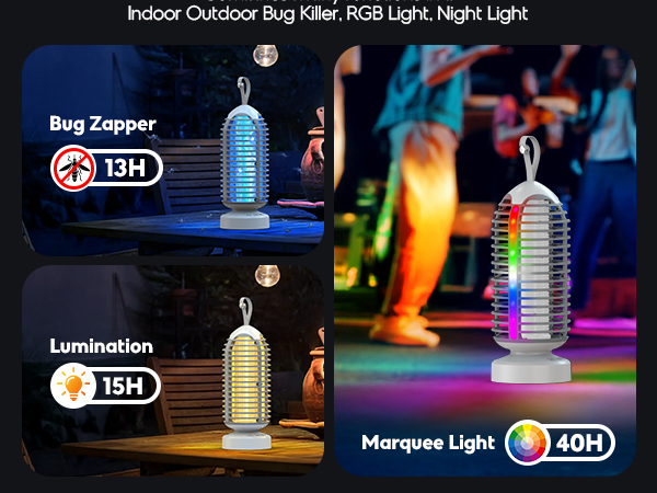 mosquito light outdoor bug zapper for patio outdoor mosquito zapper bug zapper outdoor cordless