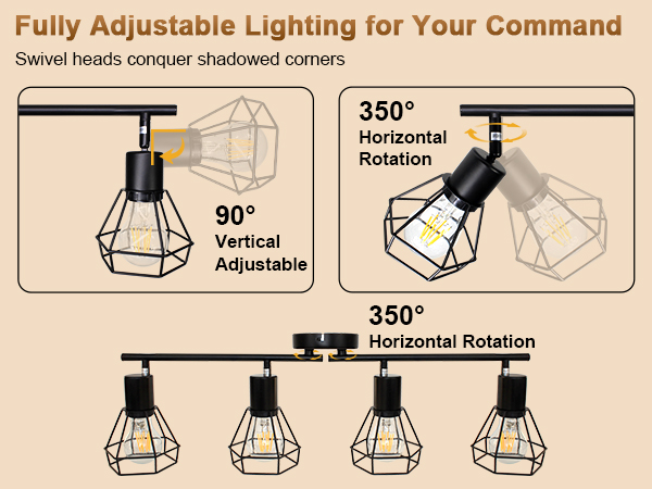 adjustable track light