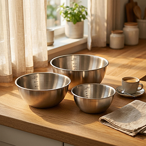 Stainless Steel Mixing Bowls Set