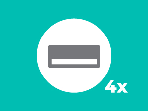4 USB-A Ports Icon - KMC