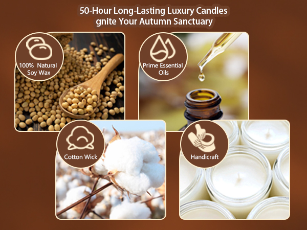 Autumn candles