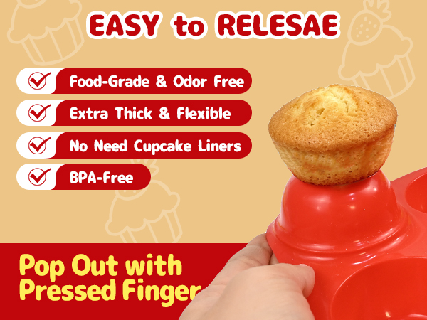 muffin silicone mold