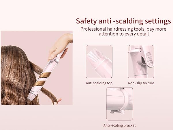 Safety anti scalding setting