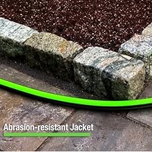 kink control, brass coupling; garden hose; non kink hose