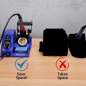 WEP 926LED V1 EVO Integrated Soldering Iron Holder
