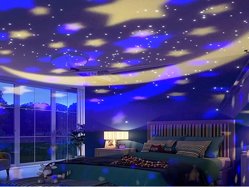 star night light projector for kids room