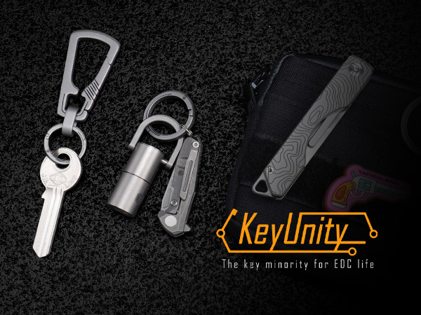 Quick Release Minimalist Split Keychain