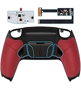 eXtremeRate Black Real Metal Buttons (RMB) Version RISE4 Remap Kit for PS5 Controller BDM-010 020...