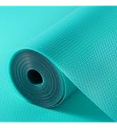 Blue Fridge Liner Shelf Liners for Kitchen Cabinet Refrigerator Liners Waterproof & Oil-Proof Kit...