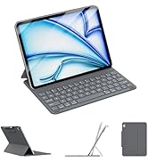 ZYNTHRALIX for iPad Air 11-inch Case with Keyboard (M3/M2, 2025/2024), Ultra-Thin & Lightweight, ...