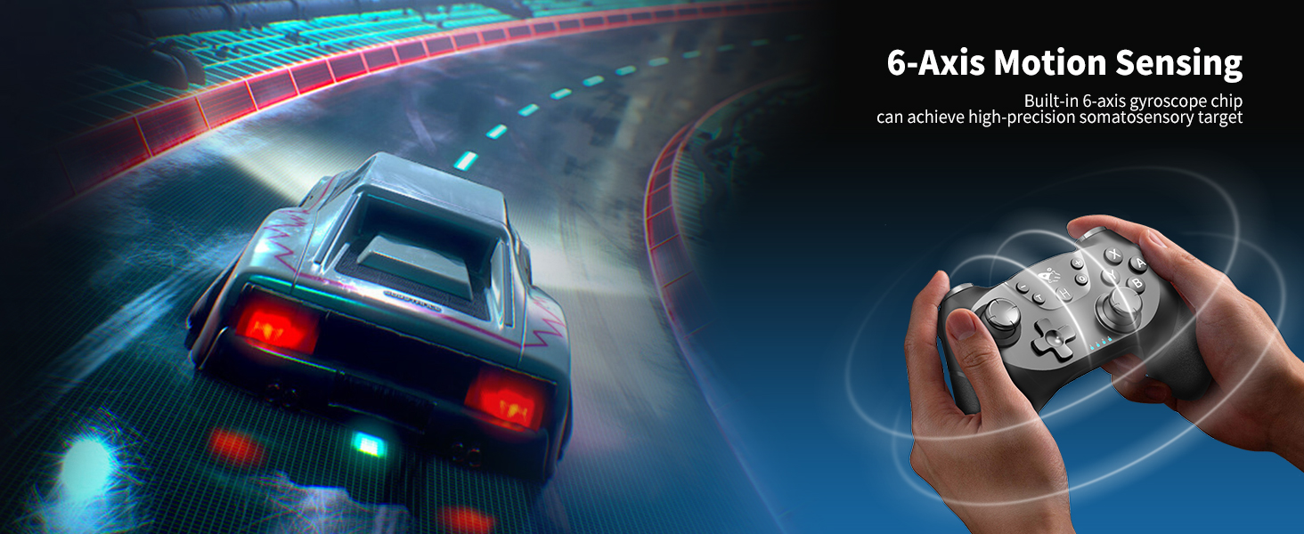 AceGamer Wireless Controller for Nintendo Switch