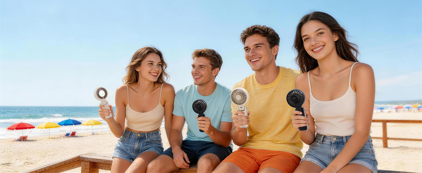 portable handheld fan