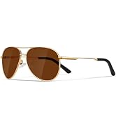 phikttu Sunglasses Men Polarized Aviator Sunglasses for Men Women Fishing Driving Sun glasses Met...