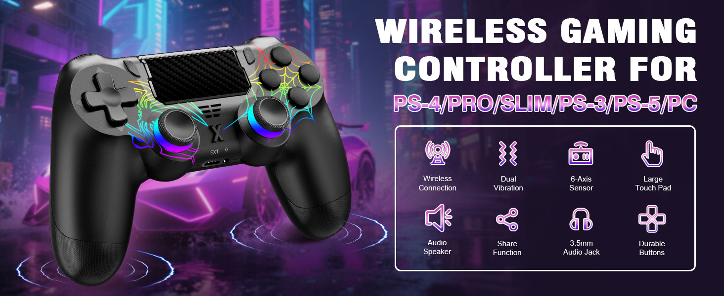 Wireless Controller for PS-4,