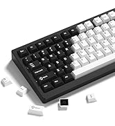 Womier Double Shot PBT Keycaps Set 138 Keys, Cherry Profile Custom Keycaps 60 65 75 100 Percent f...