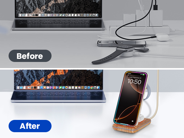 3 in 1 apple charging station