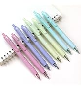 WRITECH Gel Pens Fine Point: Retractable Black Ink Pen Smooth Writing 8ct 0.7mm Medium Point Tip ...