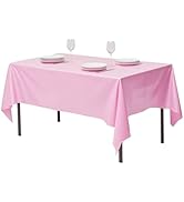 BIOGRN 100% Compostable Tablecloths 54"x108" (10 Pack) - BPI Certified Biodegradable Disposable T...