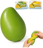 Crunchy Mango Squishy, Moldable Realistic Food Squeeze Toy for Adults 1pcs | Moldable crunchy man...