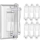 Magnetic Light Switch Guard Cover- PSZEZNZ Light Switch Outlet Covers for Flat Modern Wall Switch...
