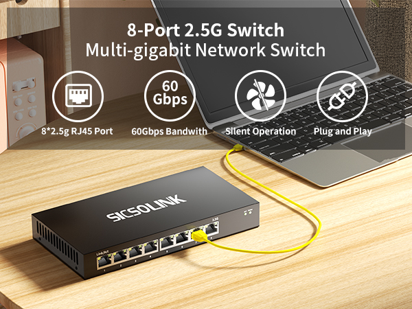 8 port 2.5gb switch