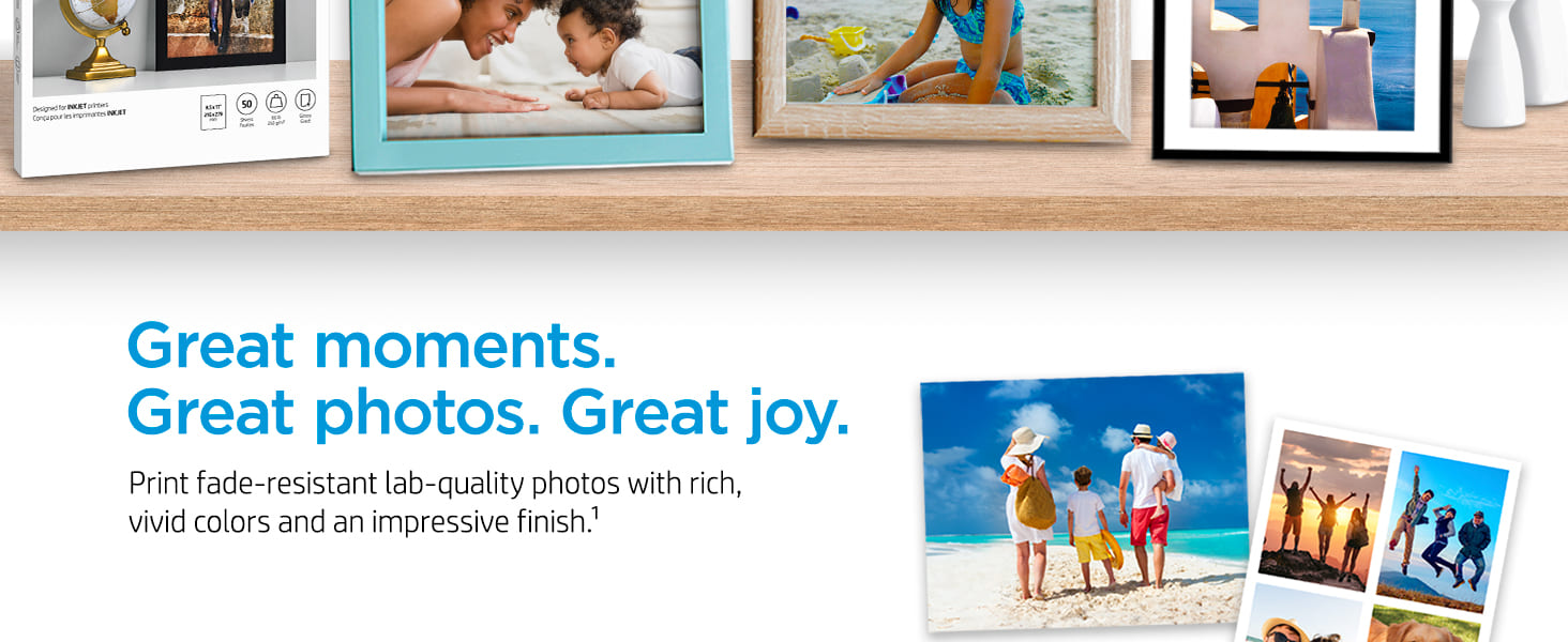 high-quality photo printing fade-resistant vivid colors