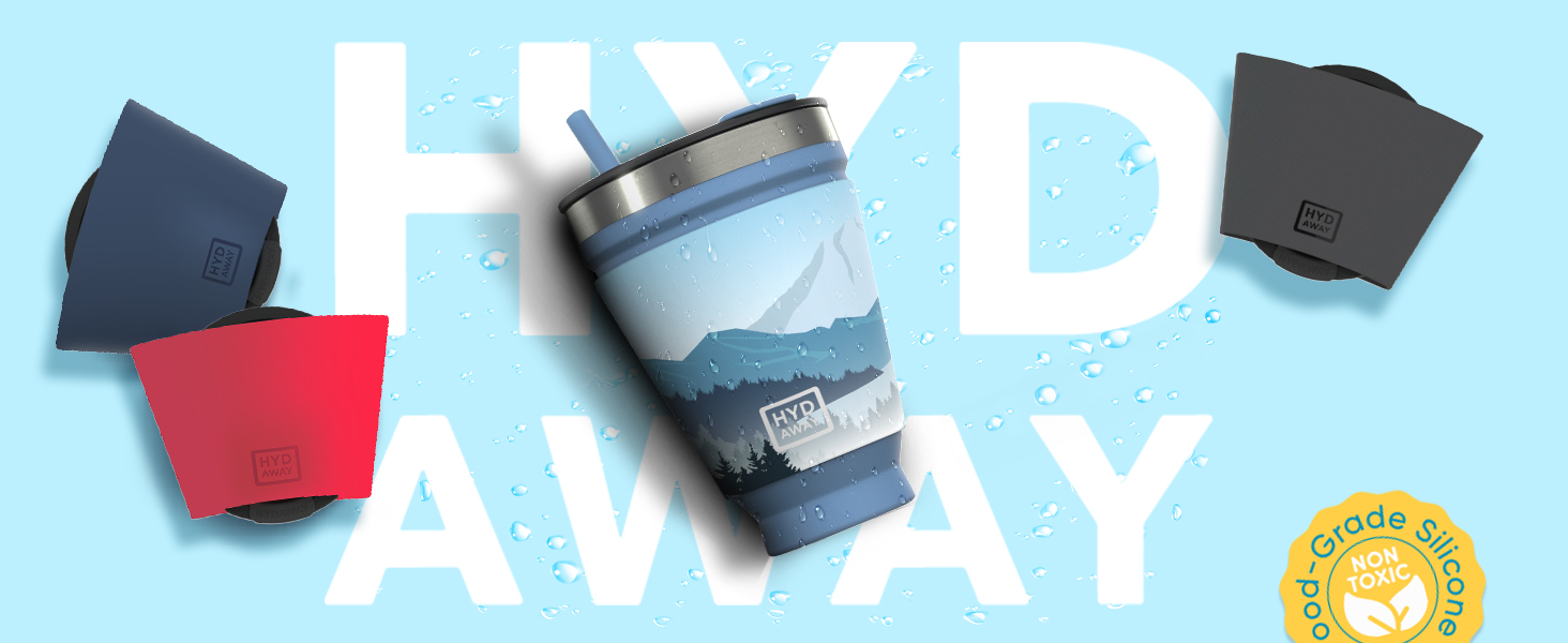 collapsible cups for traveling insulated tumbler with lid and straw camping cup collapsible 16 fl oz