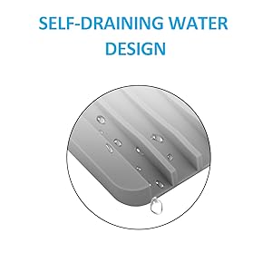 self-draining water design soap dishes