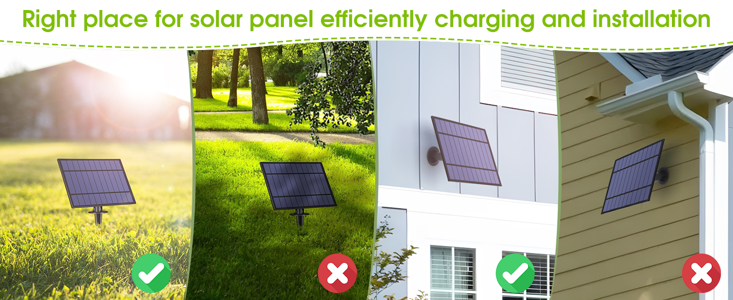 how to charge the solar panel correctly